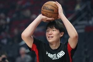 官方认证！NBA官推：杨瀚森精彩转身火力全开 16号秀14分钟砍16分