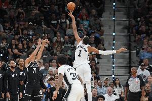 美记:只要文班亚马能打够65场 最佳防守球员就是他的