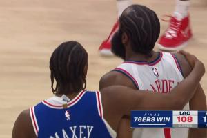 ?出机会了啊！哈登连续三分不中错失绝杀！