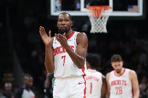 NBA官方：KD成火箭最佳助推剂 休斯敦进攻起飞实力更上一层楼