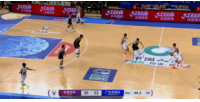 优势明显！广东半场35中23&命中率65.7% 领先合肥26分