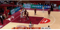番薯田变金矿！陈家政三分3中2拿7分2助 王洪泽100%命中率8分4板