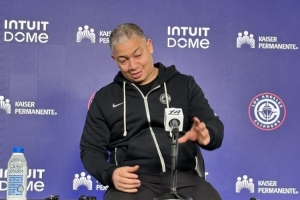 泰伦·卢：祖巴茨还需要时间找到节奏 小卡上一场就有时间限制