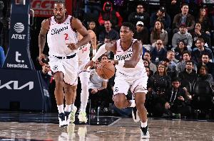 马瑟林重回替补！快船首发：邓恩/小琼斯/伦纳德/科林斯/大洛
