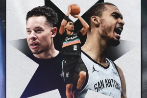 全是你们的!马刺包揽西部月最佳球员/教练/新秀 NBA历史首队!