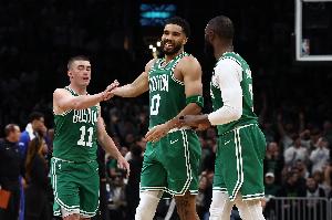 ESPN预测明天胜率：残阵勇士28.5% 完全体凯尔特人71.5%